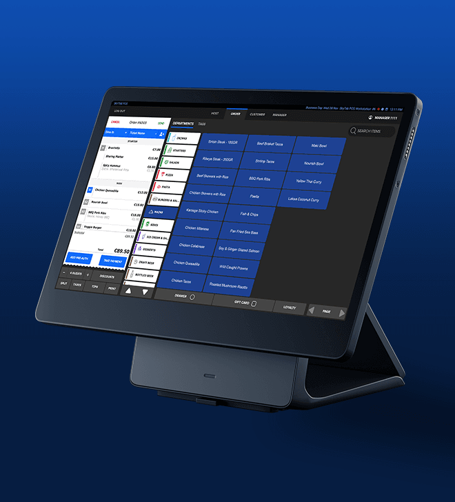 Shift4 POS workstation — countertop point-of-sale terminal
